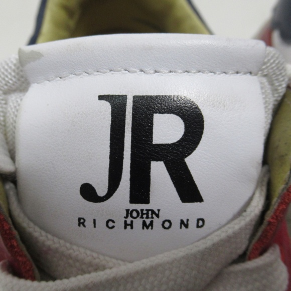 John Richmond Women's Low Top Leather Sneaker Multicolor 7.5 US / 6.5 UK / 38 EU - Picture 5 of 12